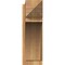 Ekena Millwork Thorton Rough Sawn Arts and Crafts Outlooker, Western Red Cedar, 8"W x 24"D x 24"H OUT08X24X24THR03RWR - alternate 3